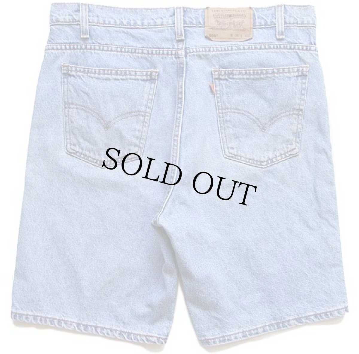 画像2: 90s USA製 Levi'sリーバイス 505 デニム ショートパンツ w36★76 ショーツ (2)