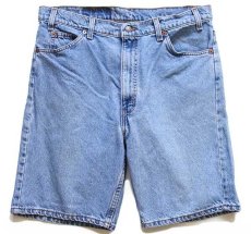 画像1: 90s USA製 Levi'sリーバイス 505 デニム ショートパンツ w36★76 ショーツ (1)