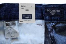 画像3: デッドストック★00s DOCKERSドッカーズ ツータック デニム ショートパンツ w32★Levi'sリーバイス (3)