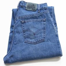 画像1: 90s USA製 Levi'sリーバイス silverTabシルバータブ BAGGY FIT ワンタック デニムパンツ w33 L32 (1)