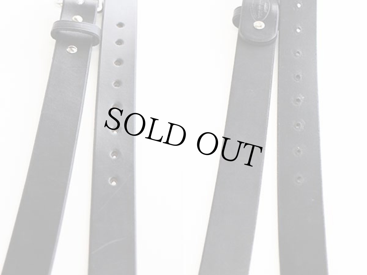 画像5: 新品★USA製 AMISH HANDCRAFTED アーミッシュ ハンドクラフト レザーベルト 黒 40 (5)