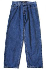 画像2: 00s メキシコ製 Levi'sリーバイス SILVERTABシルバータブ BAGGY デニムパンツ w33 L34 (2)