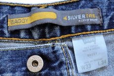 画像6: 00s メキシコ製 Levi'sリーバイス SILVERTABシルバータブ BAGGY デニムパンツ w33 L34 (6)