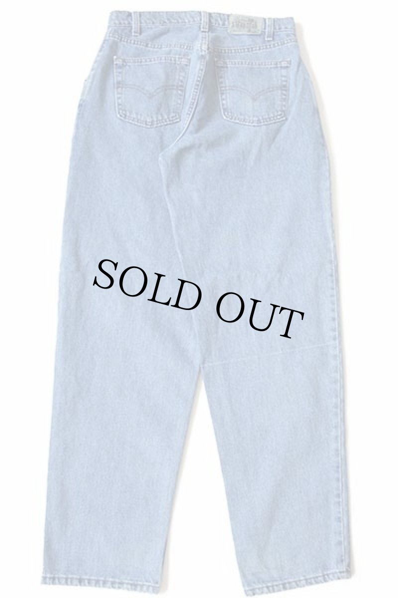 画像3: 90s USA製 Levi'sリーバイス silverTabシルバータブ BAGGY FIT ワンタック デニムパンツ w33 L32 (3)