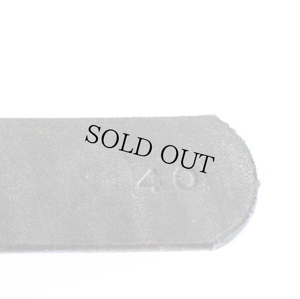 画像4: 新品★USA製 AMISH HANDCRAFTED アーミッシュ ハンドクラフト レザーベルト 黒 40 (4)