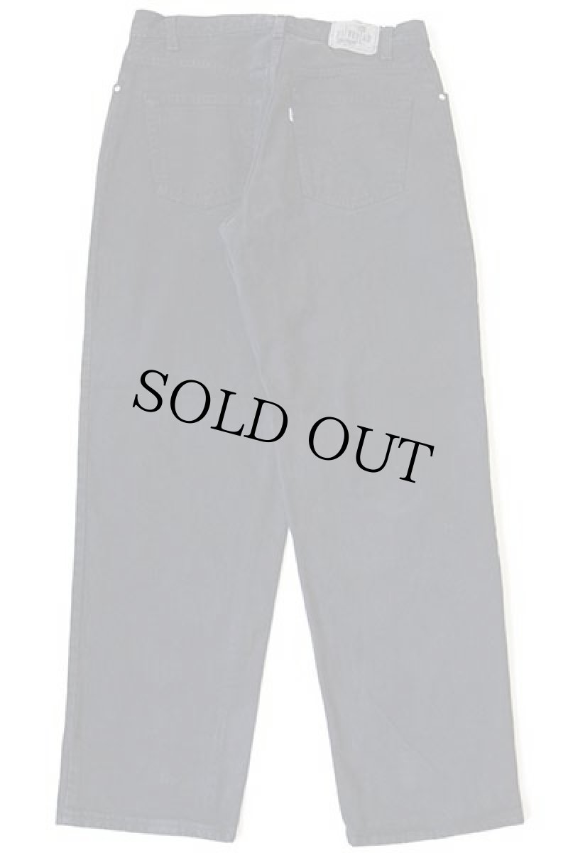 画像3: 90s USA製 Levi'sリーバイス silverTabシルバータブ LOOSE ブラック デニムパンツ 後染め w34 L30 (3)