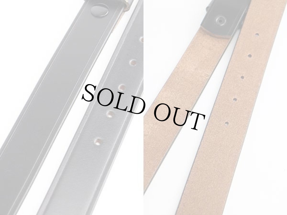 画像5: デッドストック★USPS ポストマン レザーベルト 黒 32 (5)