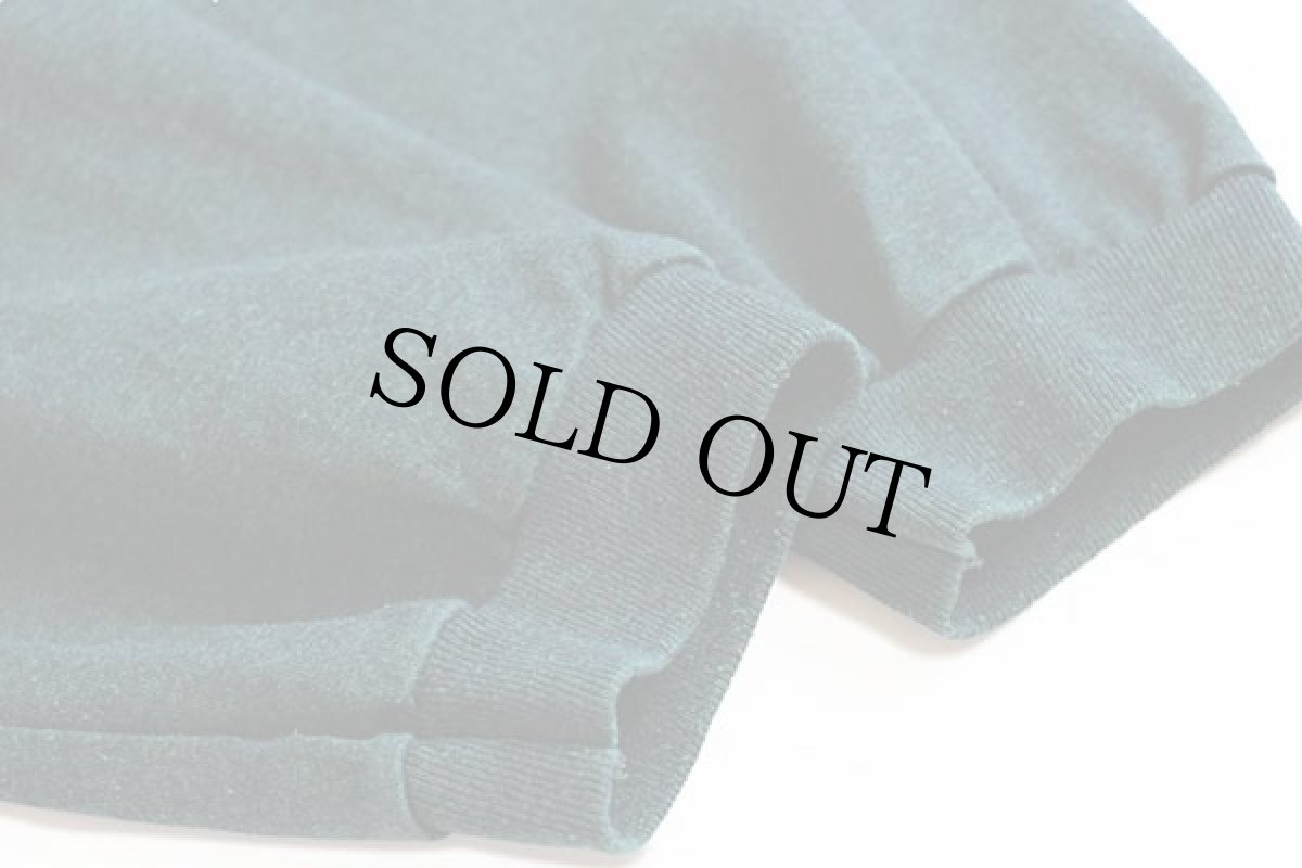 画像4: 90s USA製 BASIC EDITIONS 長袖Tシャツ 杢グリーン XL (4)