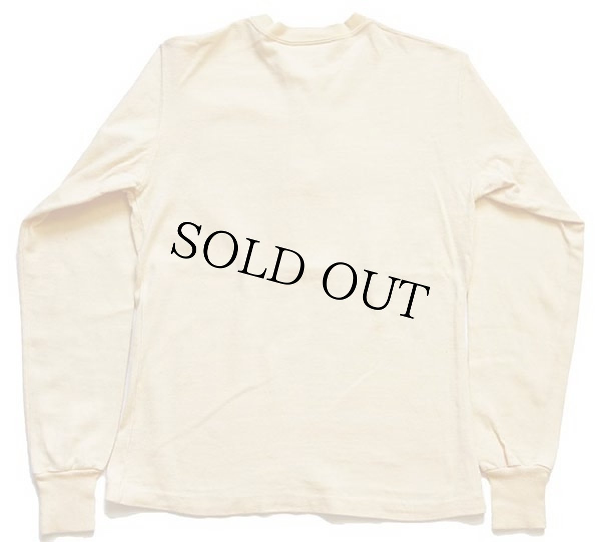 画像2: 80s ラルフローレン WESTERN WEAR ヘンリーネック コットン カットソー 薄黄 S (2)