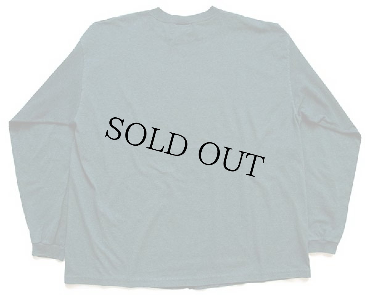 画像2: 90s USA製 BASIC EDITIONS 長袖Tシャツ 杢グリーン XL (2)