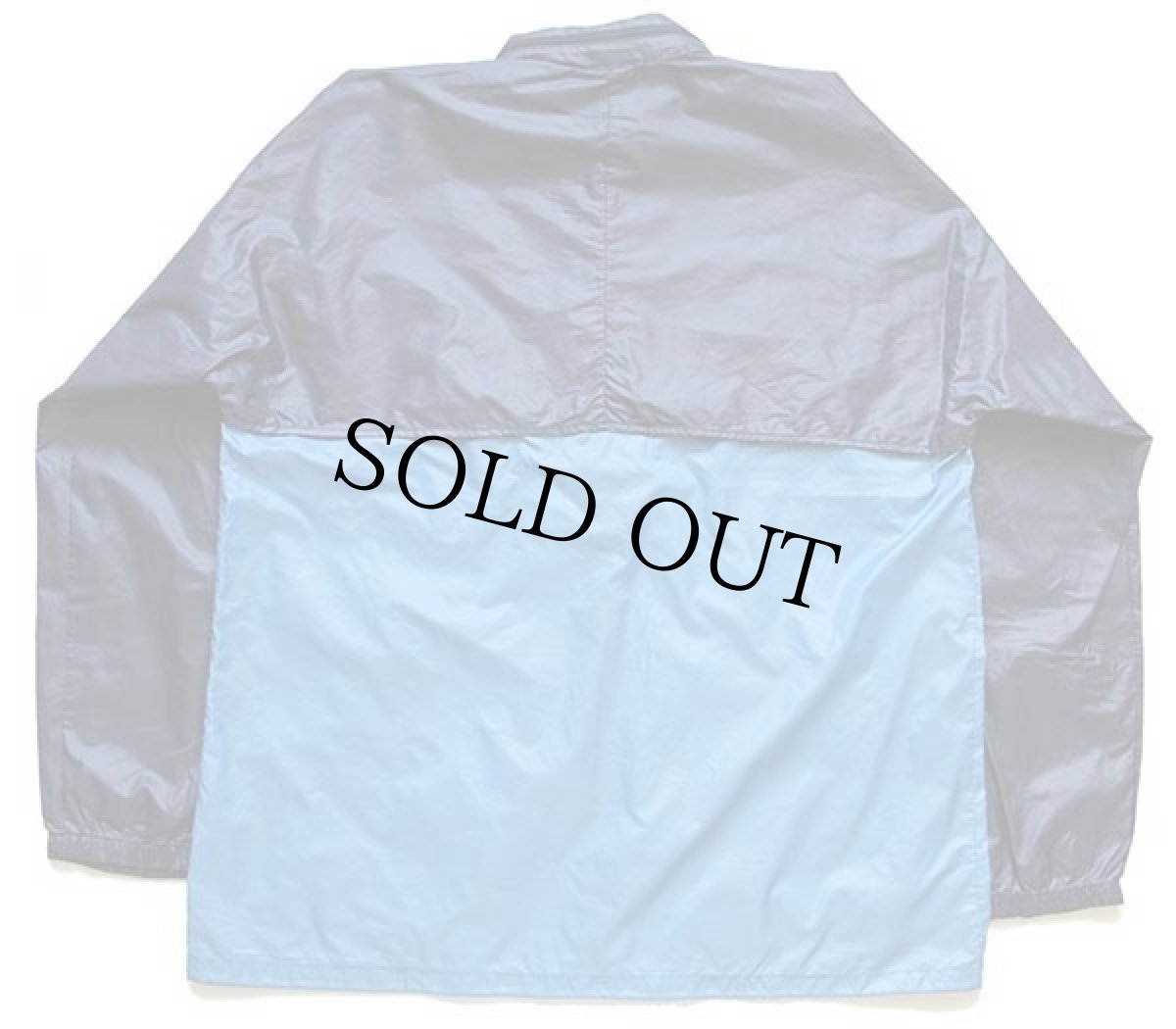 画像2: 80s adidasアディダス ドイツ軍 ツートン 切り替え ナイロンジャケット 紺×水色 40 (2)