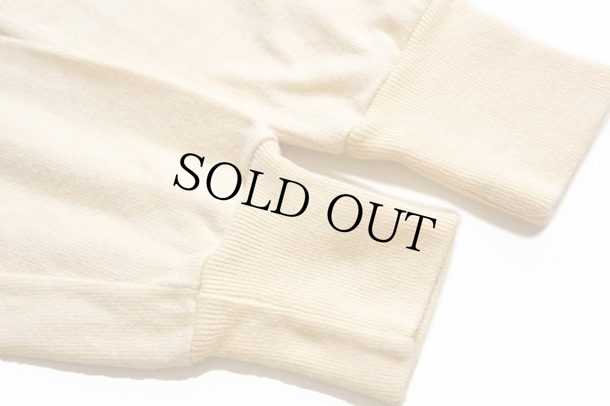 画像5: 80s ラルフローレン WESTERN WEAR ヘンリーネック コットン カットソー 薄黄 S (5)