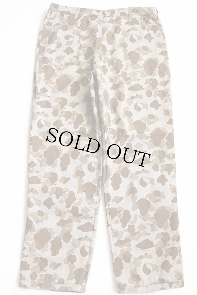 画像9: 復刻 USMC P-1942 ダックハンターカモ リバーシブル 片ポケ HBT ヘリンボーンツイル パンツ 38 (9)