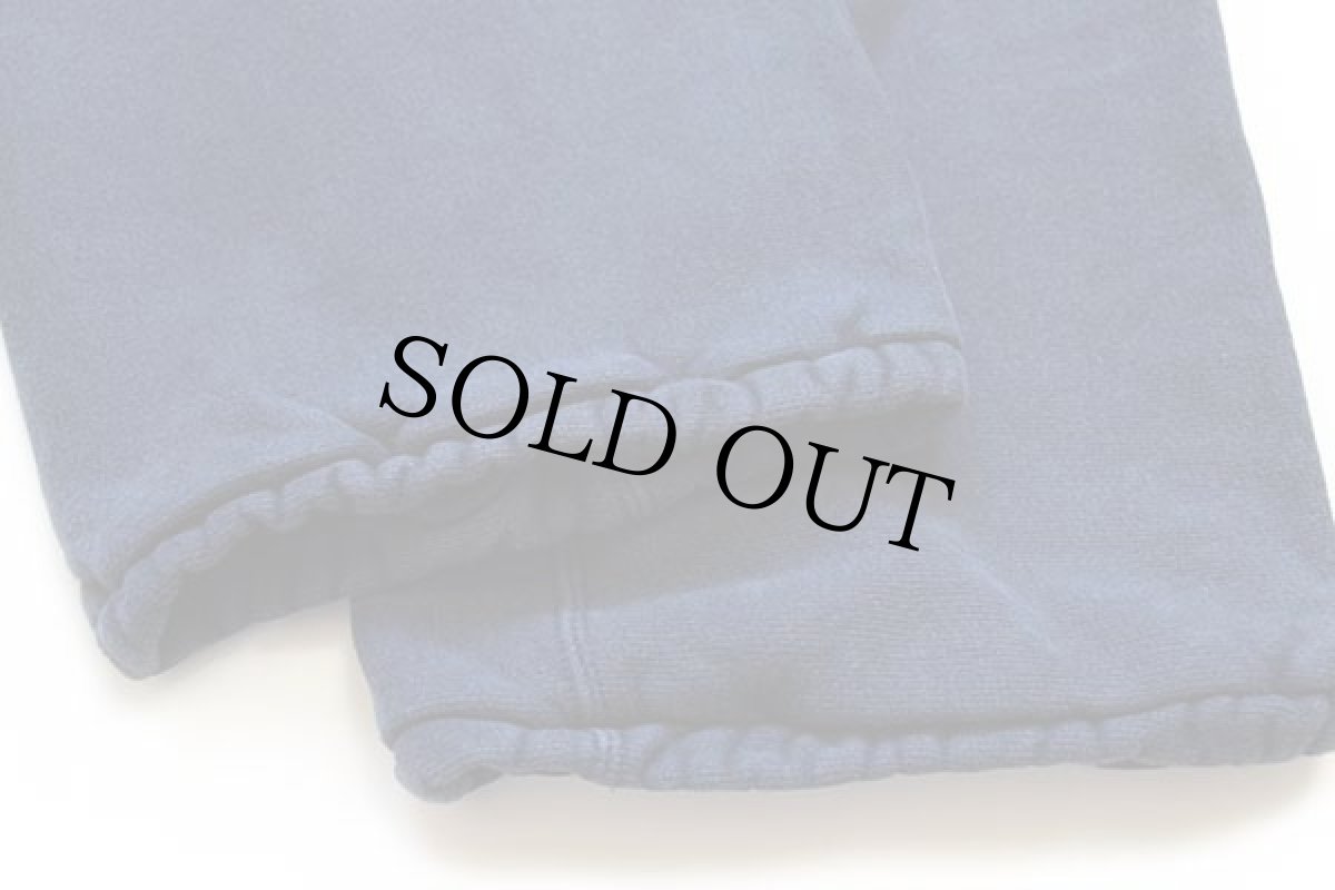 画像6: 80s USA製 Championチャンピオン 無地 目無し リバースウィーブ スウェットパンツ 紺 L (6)