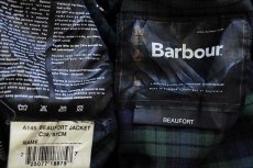画像4: 00s 英国製 Barbourバブアー A145 BEAUFORT オイルドジャケット 焦げ茶 C38 (4)