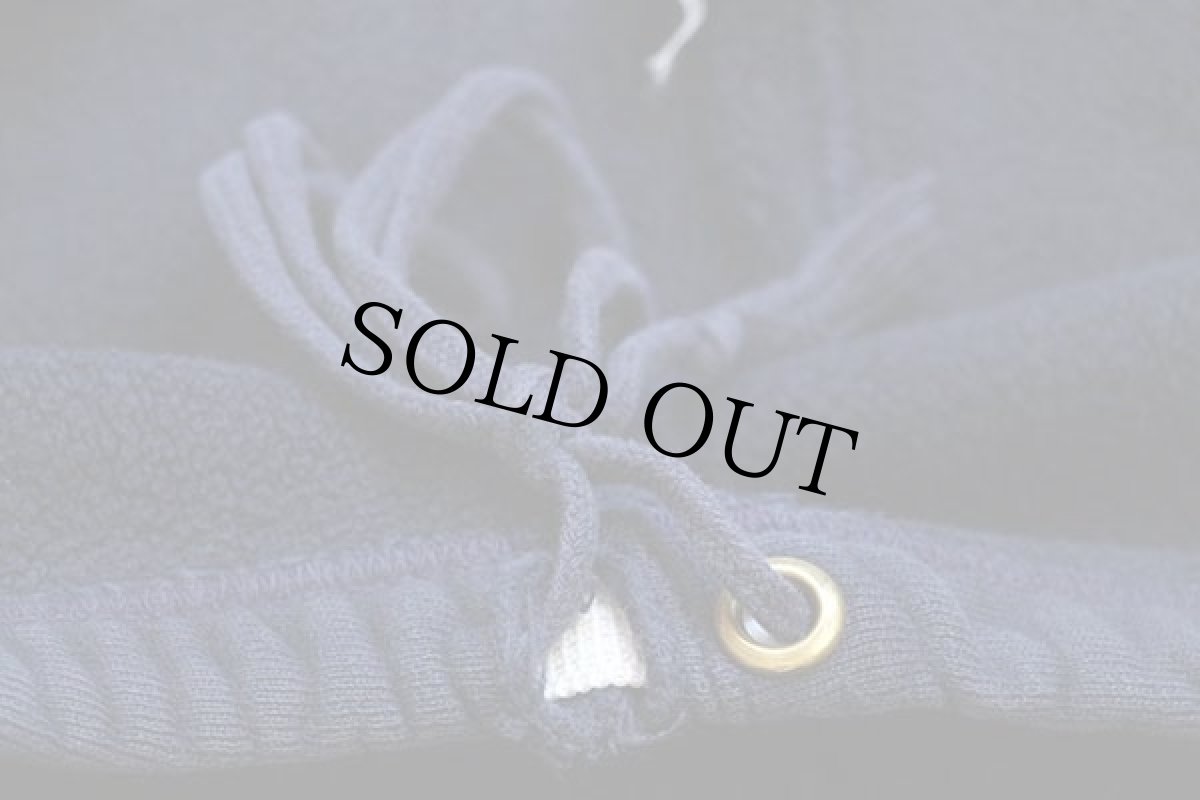 画像7: 80s USA製 Championチャンピオン 無地 目無し リバースウィーブ スウェットパンツ 紺 L (7)