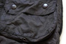 画像6: 00s 英国製 Barbourバブアー A145 BEAUFORT オイルドジャケット 焦げ茶 C38 (6)