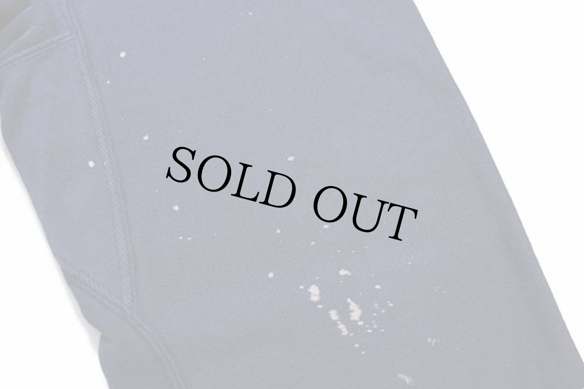 画像8: 80s USA製 Championチャンピオン 無地 目無し リバースウィーブ スウェットパンツ 紺 L (8)