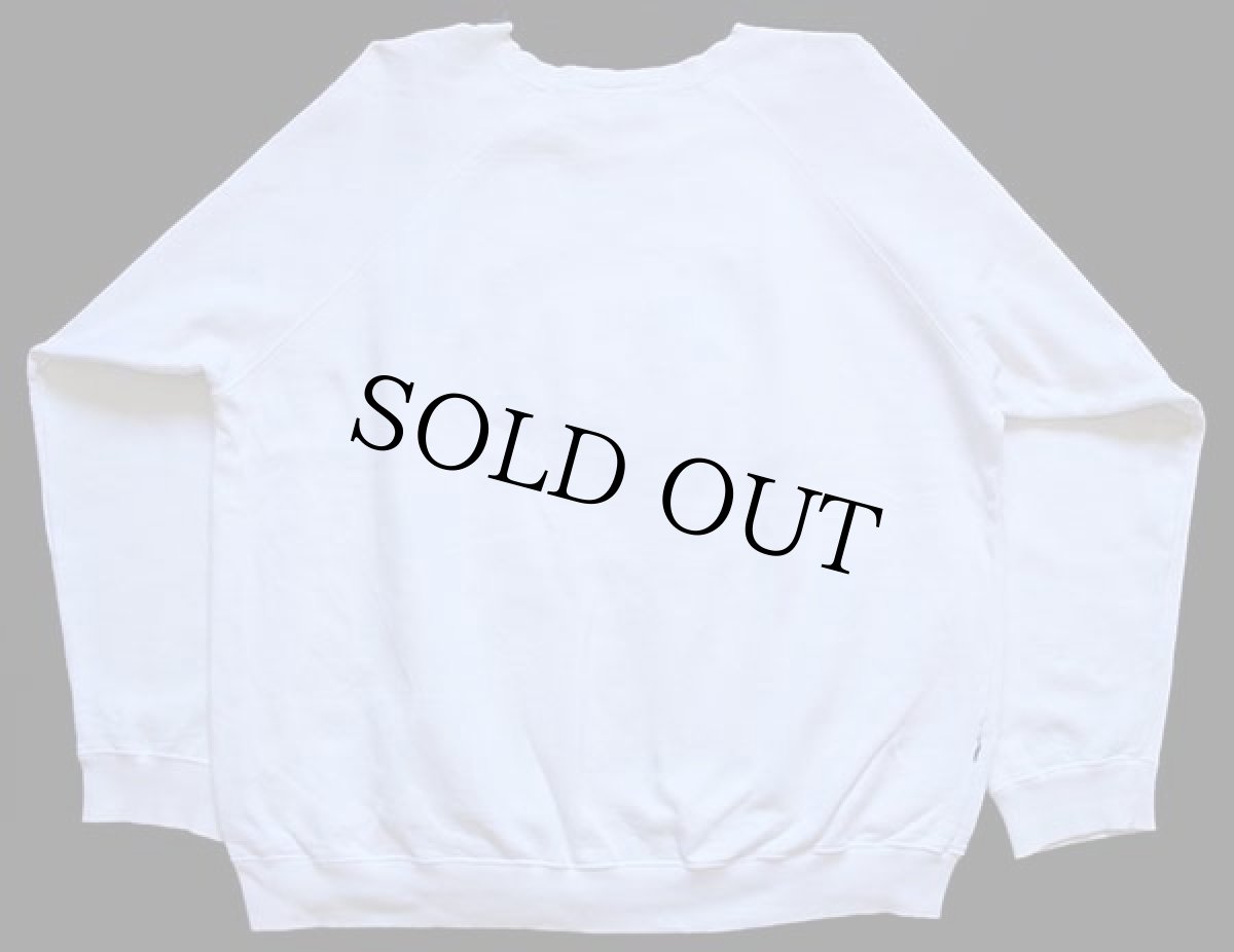 画像2: 90s ACME CLOTHING LOONEY TUNES That's all folks! 刺繍 スウェット 白 L (2)