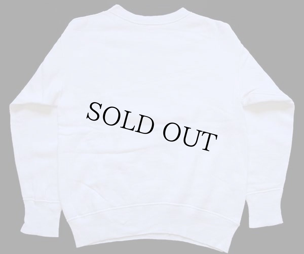 画像2: 50s MERCURY 無地 コットン スウェット 白 38 (2)