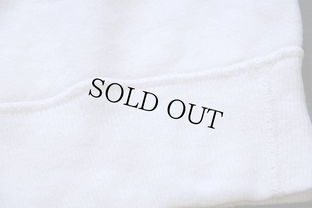 画像5: 50s MERCURY 無地 コットン スウェット 白 38 (5)