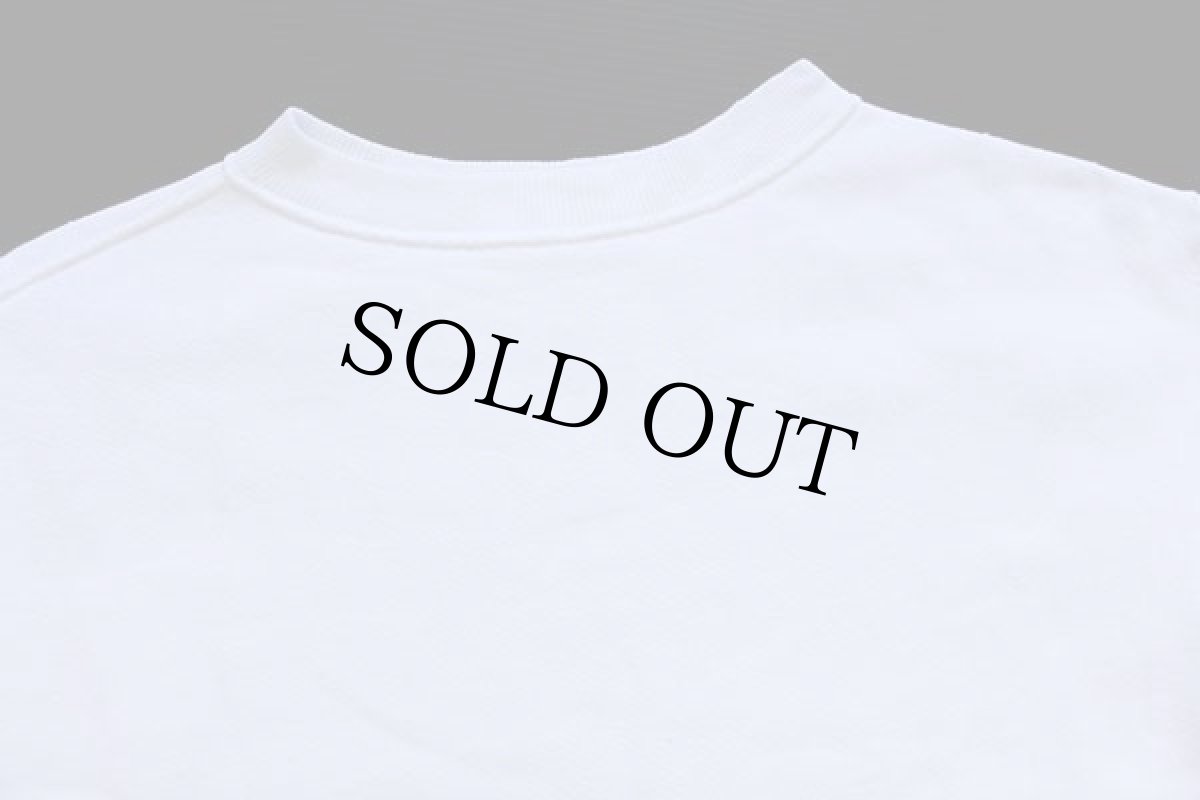 画像3: 50s MERCURY 無地 コットン スウェット 白 38 (3)