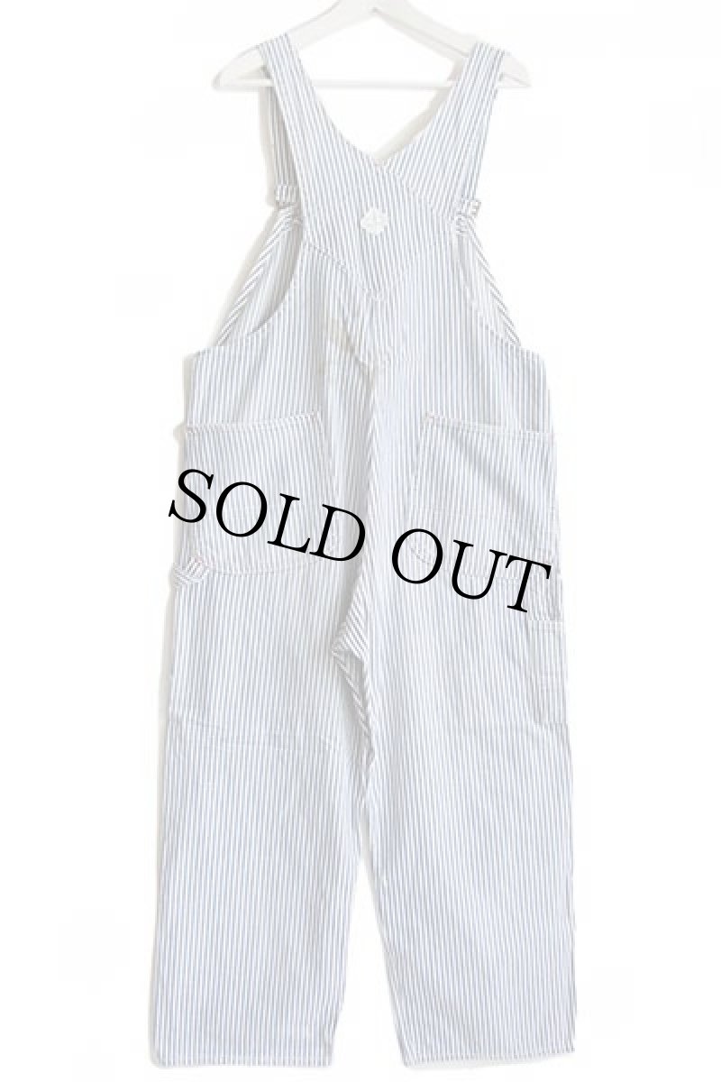 画像3: 70s USA製 JCPenney BIGMACビッグマック ヒッコリー ストライプ オーバーオール (3)