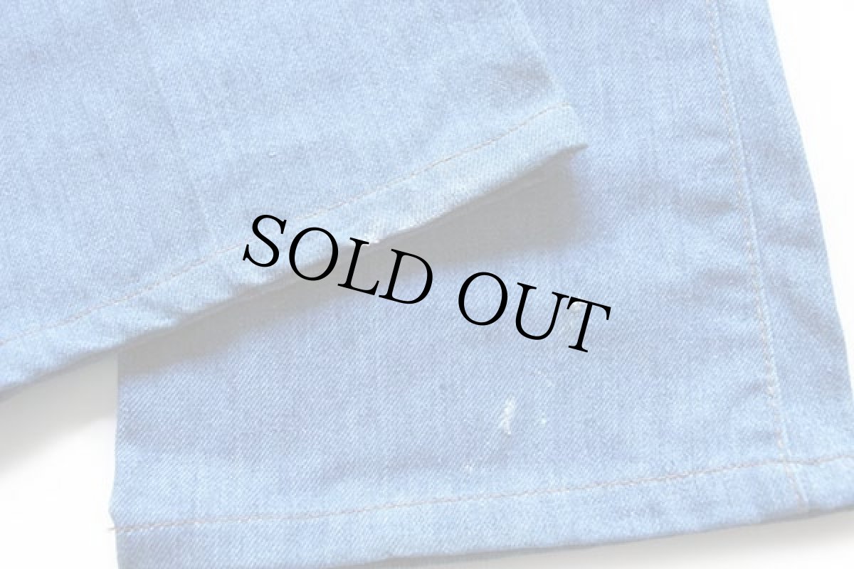 画像9: 70s Levi'sリーバイス Movin'On デニムパンツ w28 (9)