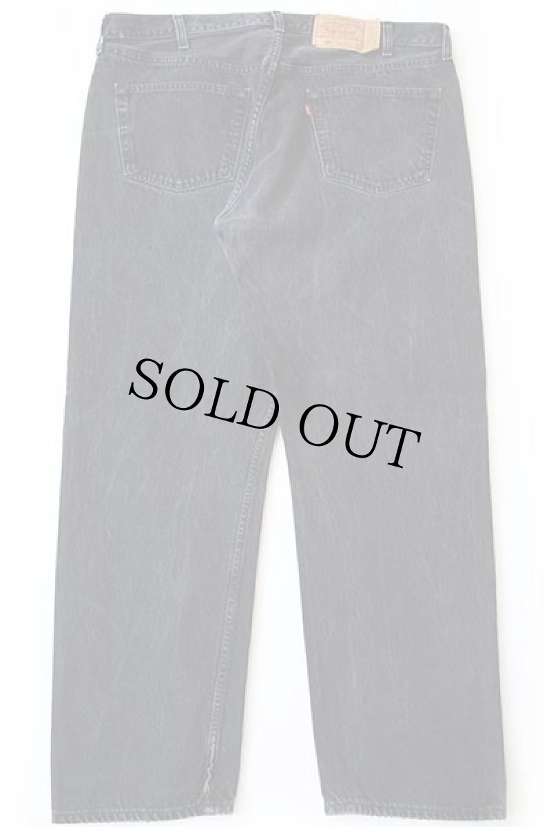 画像3: 90s カナダ製 Levi'sリーバイス 501 ブラック デニムパンツ w42 L32★ユーロ (3)