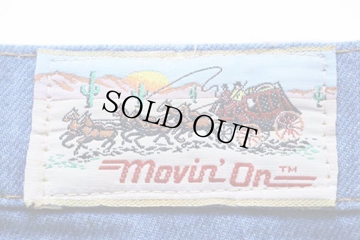 画像6: 70s Levi'sリーバイス Movin'On デニムパンツ w28 (6)