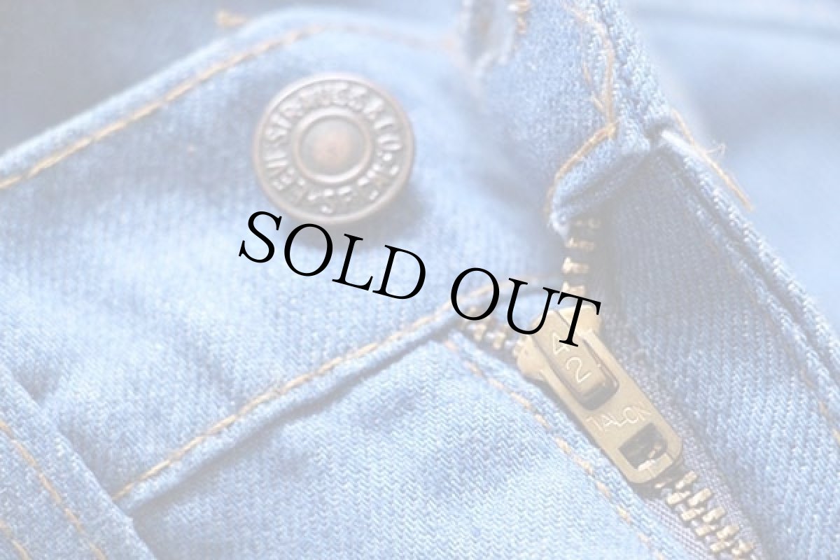 画像8: 70s Levi'sリーバイス Movin'On デニムパンツ w28 (8)