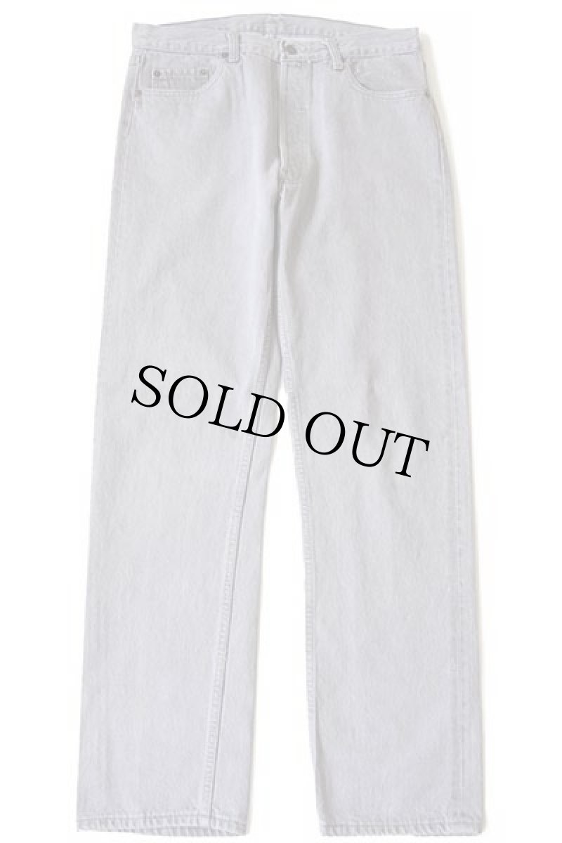 画像2: 80s USA製 Levi'sリーバイス 501 グレー デニムパンツ w36 L34 (2)