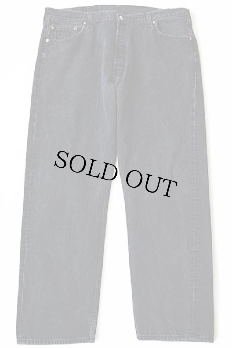 画像2: 90s カナダ製 Levi'sリーバイス 501 ブラック デニムパンツ w42 L32★ユーロ (2)