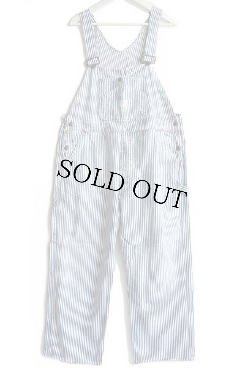 画像2: 70s USA製 JCPenney BIGMACビッグマック ヒッコリー ストライプ オーバーオール (2)