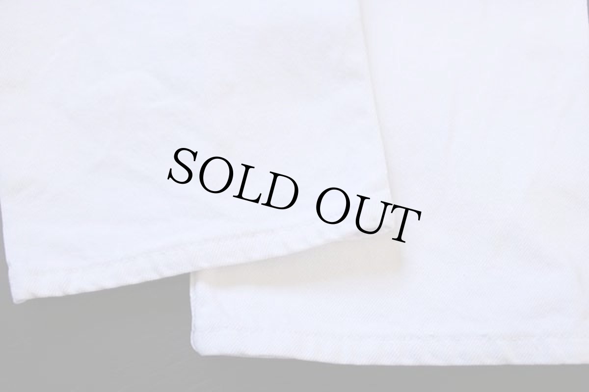 画像9: 80s USA製 Levi'sリーバイス 505 ホワイト デニムパンツ w36 L30 (9)