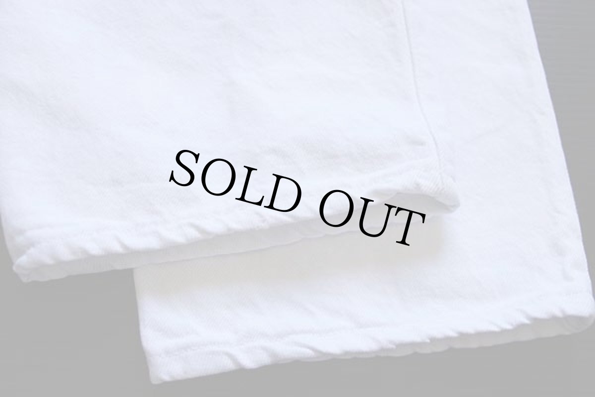 画像8: 80s USA製 Levi'sリーバイス 501 ホワイト デニムパンツ w36 L34 (8)