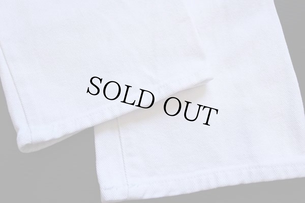 画像9: 80s USA製 Levi'sリーバイス 501 ホワイト デニムパンツ w33 L32 (9)