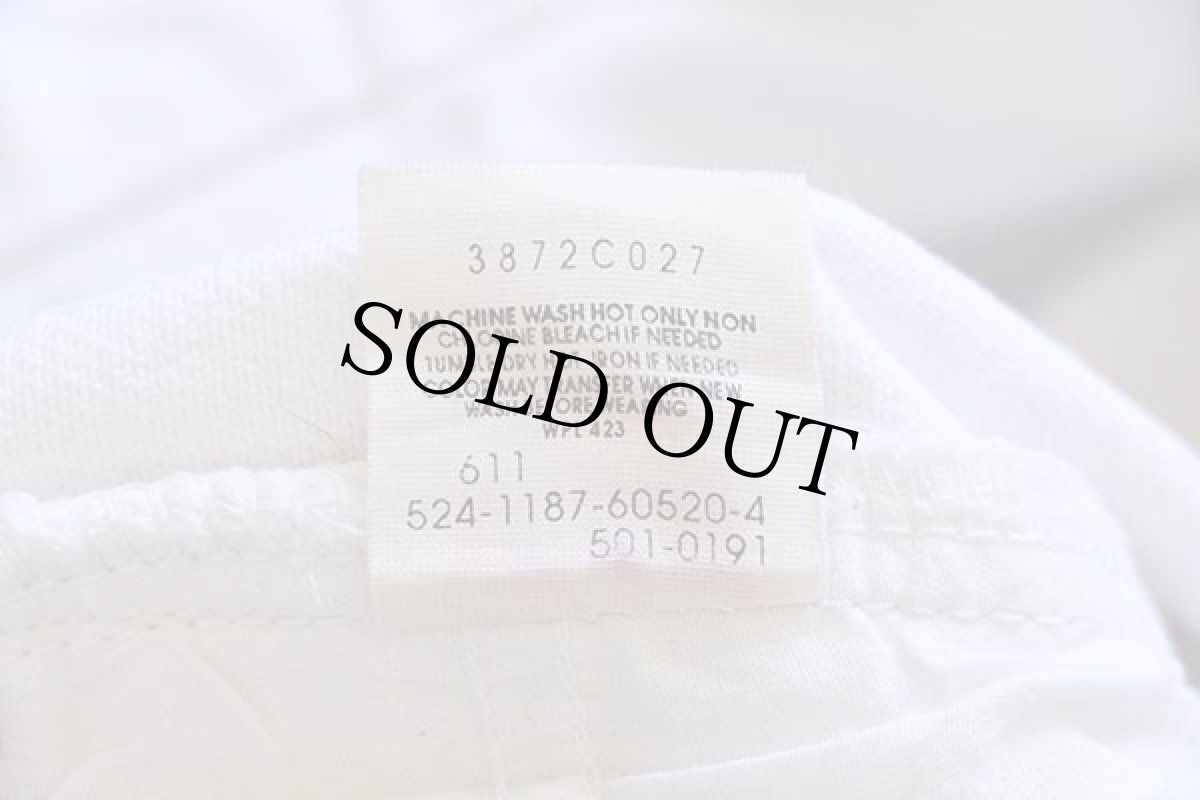 画像8: 80s USA製 Levi'sリーバイス 501 ホワイト デニムパンツ w33 L32 (8)