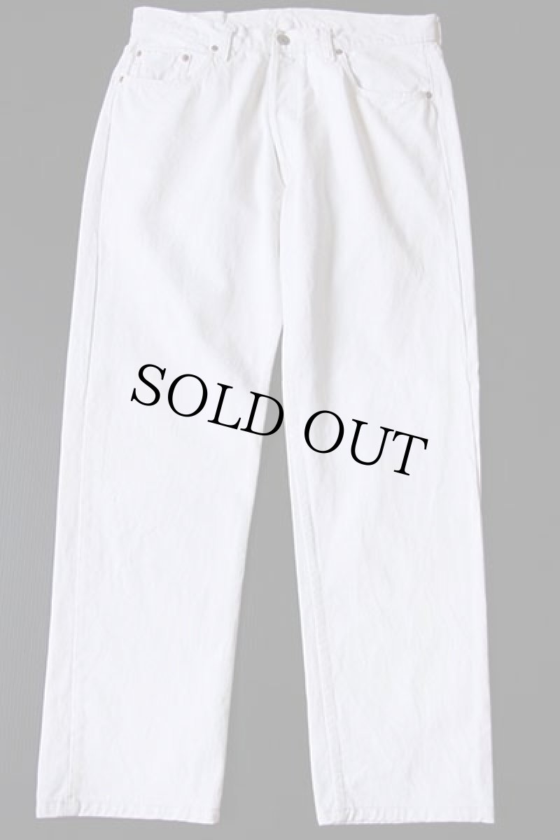 画像2: 90s USA製 Levi'sリーバイス 501 ホワイト デニムパンツ w38 (2)