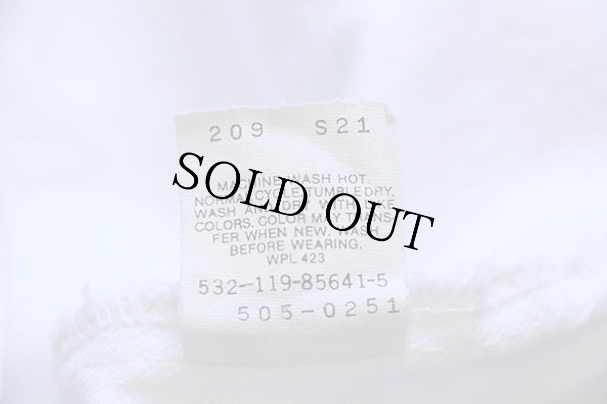 画像8: 80s USA製 Levi'sリーバイス 505 ホワイト デニムパンツ w36 L30 (8)