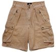 90s RRL 初期 三つ星 USA製 w33 カーキ ショーツ 三ツ星 RRL 】90's USA製 RRL ダブルアールエル ラルフローレン