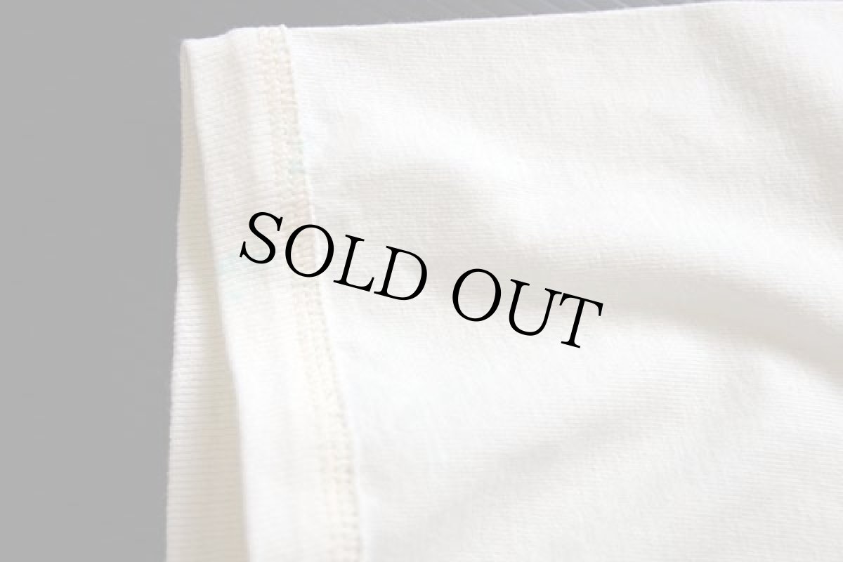 画像4: 90s USA製 STJOHN'SBAY ヘンリーネック コットンTシャツ 生成り 2XL XT (4)