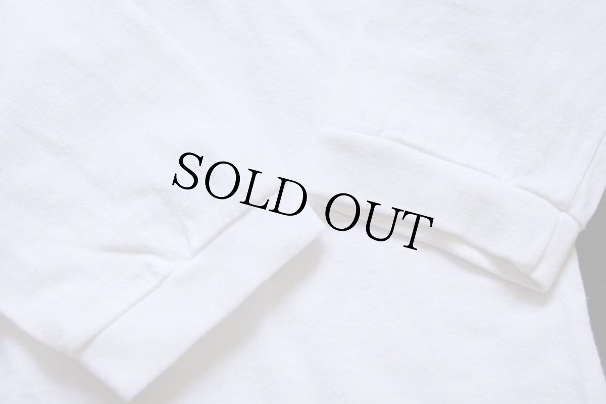 画像5: 90s USA製 NAUTICAノーティカ COMPETITION ロゴ コットン 長袖Tシャツ 白 M (5)