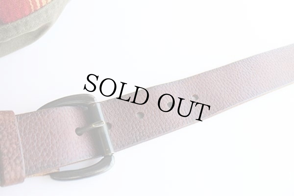 画像10: USA製 WILL LEATHER GOODS ラグ×ワックスコットン ショルダーバッグ (10)