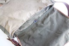 画像8: USA製 WILL LEATHER GOODS ラグ×ワックスコットン ショルダーバッグ (8)