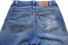 画像5: 80s USA製 Levi'sリーバイス 509 ダメージ デニムパンツ w32 L31 (5)