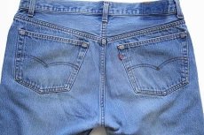 画像5: 90s USA製 Levi'sリーバイス 501 カットオフ デニムパンツ カスタム w36 (5)