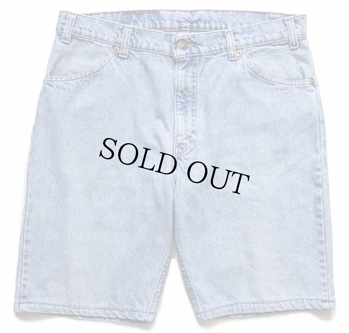 画像1: 90s USA製 Levi'sリーバイス 506 デニム ショートパンツ カスタム W36★77 ショーツ (1)