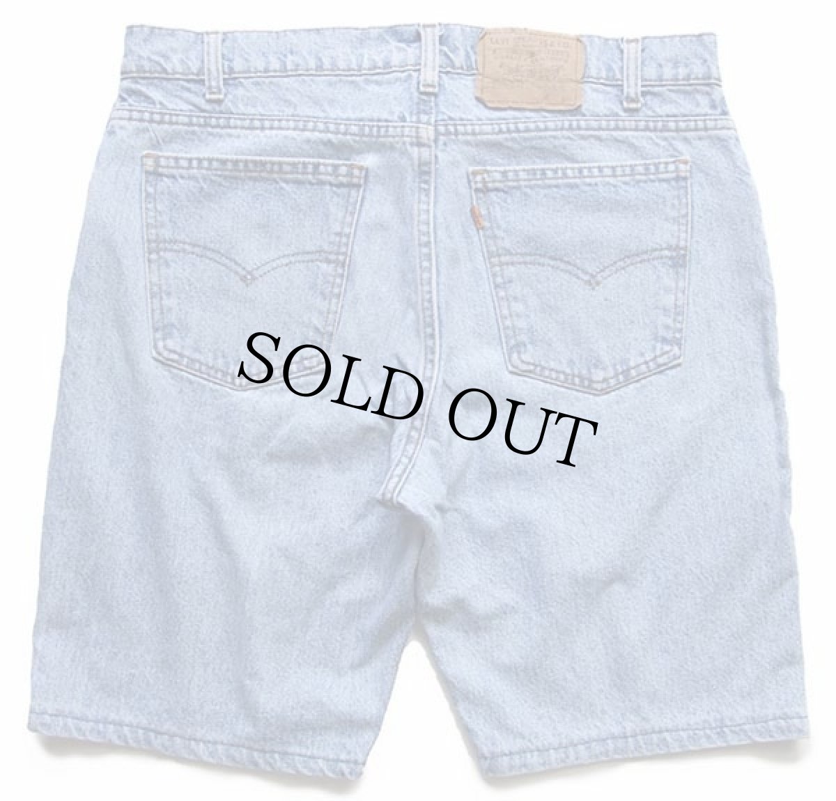 画像2: 90s USA製 Levi'sリーバイス 506 デニム ショートパンツ カスタム W36★77 ショーツ (2)