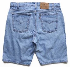 画像2: 90s USA製 Levi'sリーバイス 506 デニム ショートパンツ カスタム w36★77 ショーツ (2)